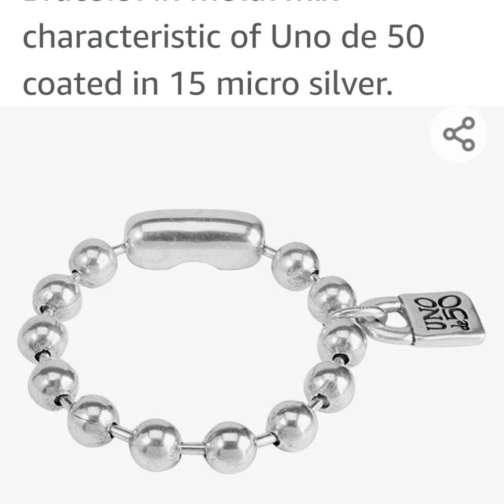 UNO de 50 Bead Bracelet